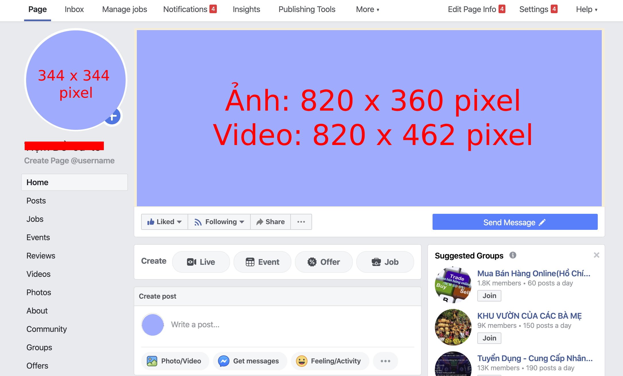 Bán hàng trên Facebook: \