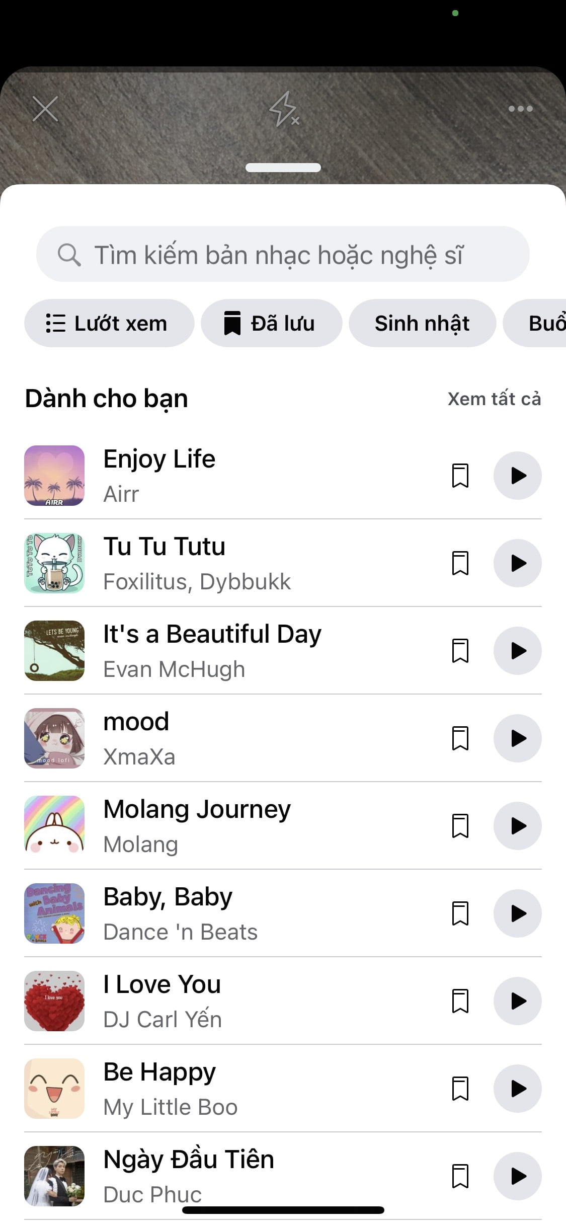 thuoc-phim-faebook Thêm nhạc vào trình sử dụng Facebook reels