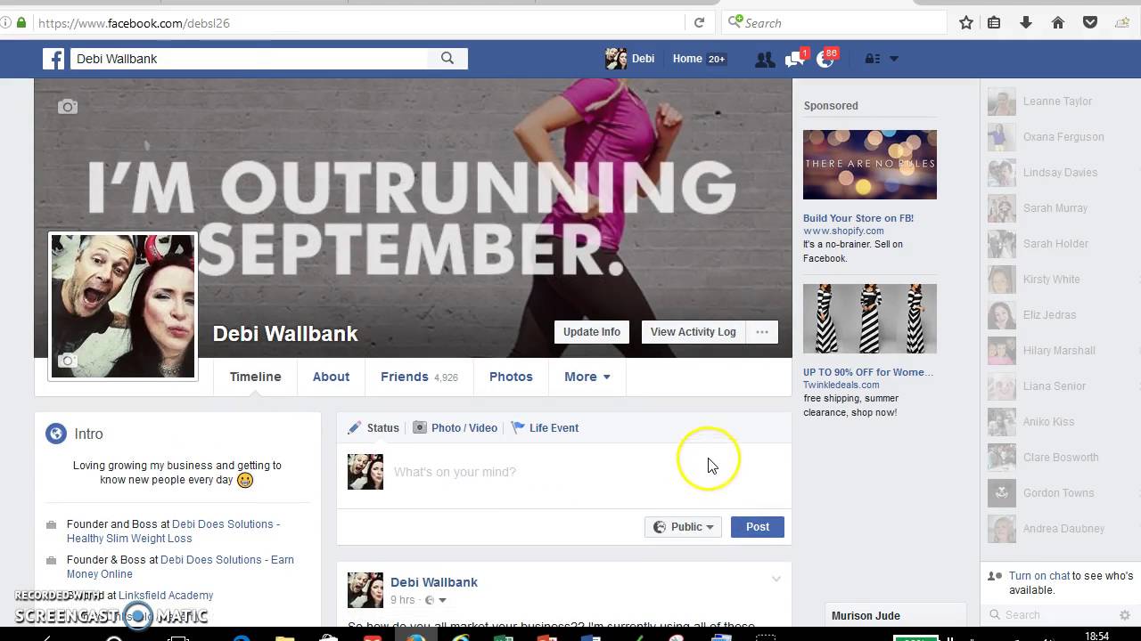 Profile Facebook