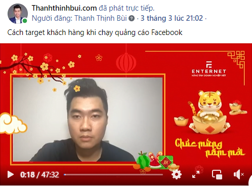 Livestream định kì Tăng tương tác