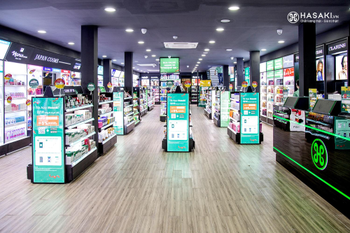 Hệ thống cửa hàng mỹ phẩm chính hãng trải dọc toàn quốc của Hasaki