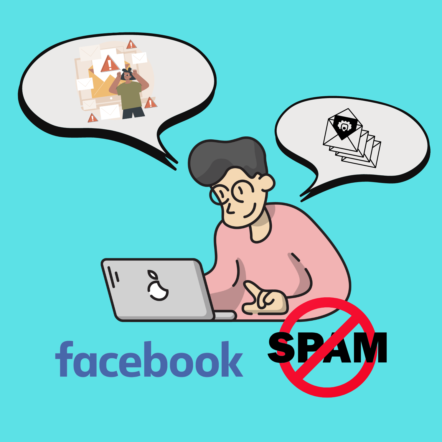 Nghiêm cấm hành vi spam trên Facebook